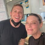 April Bowlby Instagram – Thanks @le0themua for my scratch & sniff. Scratch & popper …..stretch and stipple!!!!!! #ritaforever #agingmakeup #doompatrol