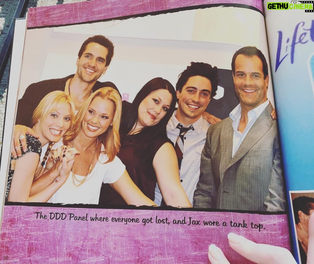 April Bowlby Instagram - Yearbook pic from Drop Dead Diva days. Now airing starting on Monday, Jan 2nd at 5pm/4c on Hallmark Movies & Mysteries! @hallmarkmovie #dropdeaddiva