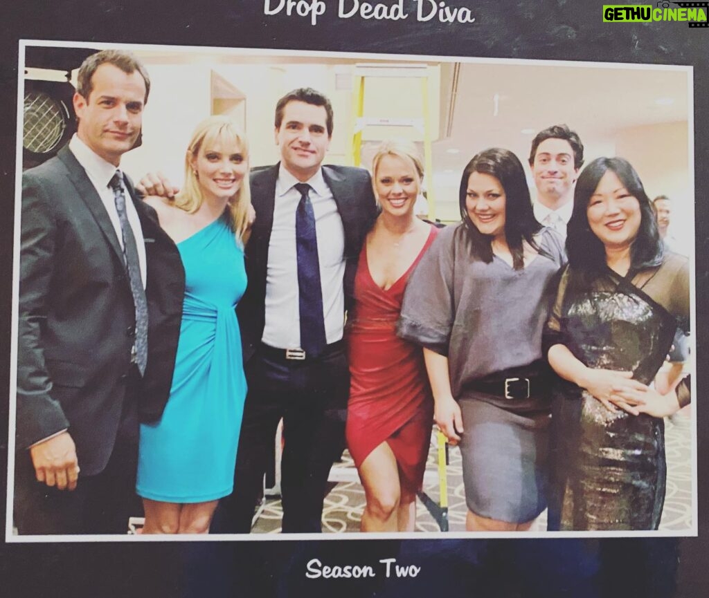 April Bowlby Instagram - Yearbook pic from Drop Dead Diva days. Now airing starting on Monday, Jan 2nd at 5pm/4c on Hallmark Movies & Mysteries! @hallmarkmovie #dropdeaddiva