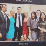 April Bowlby Instagram – Yearbook pic from Drop Dead Diva days. Now airing starting on Monday, Jan 2nd at 5pm/4c on Hallmark Movies & Mysteries!  @hallmarkmovie #dropdeaddiva
