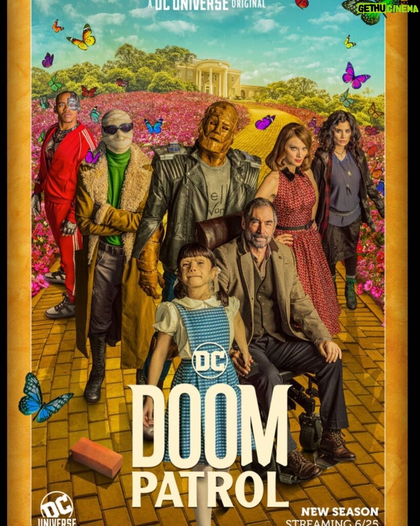 April Bowlby Instagram - Doom Patrol season 2 airs on @hbomax & @thedcuniverse June 25th! Season 1 now streaming. 👀💫🤖🧩🎟🍸#doompatrol #wereback #superherodonts