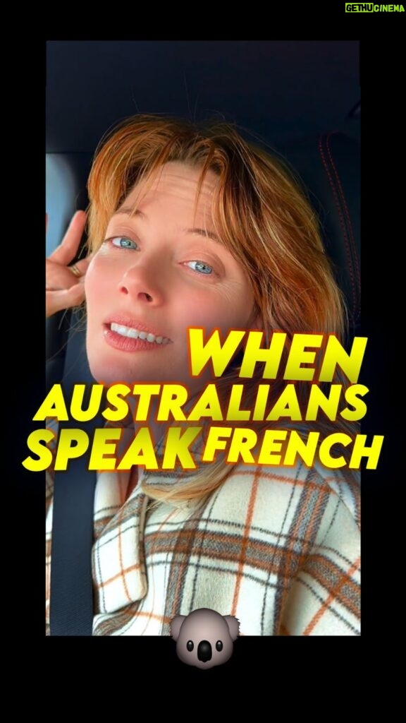 April Bowlby Instagram - When Australians speak French. In my mind. Not really. Not at all actually. Just. Sorry. Ok? 🐨🦘 laugh track by @matthewcookeofficial