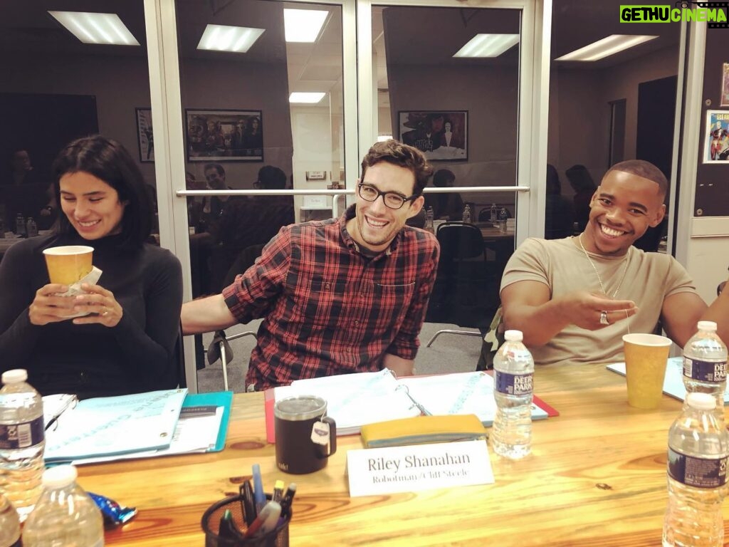 April Bowlby Instagram - 1/2 the table of our first season 2 table read. @dianexguerrero @rileyshenanigan @joivanwade