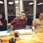 April Bowlby Instagram – 1/2 the table of our first season 2 table read. @dianexguerrero @rileyshenanigan @joivanwade