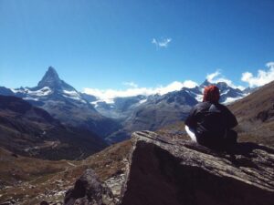 Arabella Drummond Instagram - This view!! 🇨🇭✌🏽️✈️