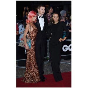 Arabella Drummond Instagram - @britishgq awards ❤️ Dress @dsquared2 Hair @thebradylea makeup @jojopocoloco #gqawards