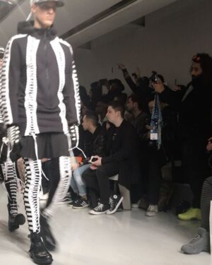 Arabella Drummond Instagram - Beautiful collection as always @ktz_official #ktz #twtc #theworldtocome #lfwm #londonfashionweek @londonfashionweek #frow