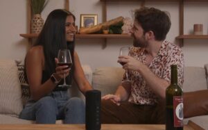 Arasha Lalani Instagram - It’s my character, Tammy, and Ian on a date. Tammy. Not Arasha. Not Arasha and her dad. TAMMY