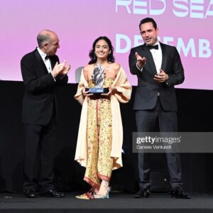Arawinda Kirana Instagram - Just me and #GiuseppeTornatore doing bff things🤠 Pretty great week, thank you for having us! @redseafilm #BerkainBersama
