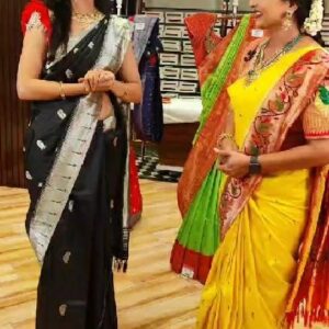 Archana Ananth Instagram - Saree - @brandmandir 
Blouse - @r.for.rupamani