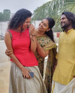 Archana Kumar Instagram - Captions really don’t define what these two are to me🥹♥️ These two have seen me in my worst times held me tight and said it will be okay.Those are not just words coz it made me feel like home. Siblings not by blood but by heart♥️✨ சில நாளில் நீ என் தாயே,சில நாளில் நீ என் சேயே நீ மடிமேல் சாயும்போது,அந்த வானம் விரிக்கும் பாயே♥️ Never felt these before since i had no one to stand beside when i was weak.From strangers to siblings destiny made us three come a little bit closer and we ended up having an unbreakable bond. Being a single child i learnt how to share things with them, not just things but my every single happiness and pain. I would say they were there.Yes,they were there with me and for me. The lord was so merciful upon us that we went through so many struggles individually in the past four years yet we were able to get up wipe our tears and faced it TOGETHER. From complaining about life to my Annamalaiyar to thanking him for the best that i have got i have come a long way with them. Can a person be so innocent,down to earth and love somebody unconditionally let me introduce you guys to my Akka♥️ Can a person tolerate you everytime you get cranky,understands your other beautiful face and never leaving your side then you should meet my Anna♥️ Also we inked our favourite tattoo from @killerpaw_tattoos @killerpaw_tattoos_medavakkam Thanks a ton for your amazing work.. Our forever cherishing thing came out really well.. And finally thanking these two for a lifetime wont be enough..♥️ #archu #vanithaka #rajanna #siblings #akka #anna #mytwogundus #happyme #happyus