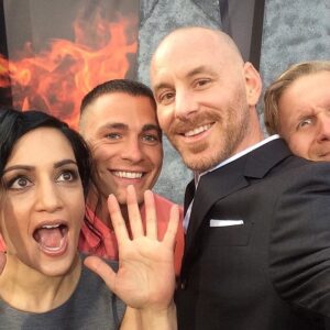 Archie Panjabi Instagram - Great evening @sanandreasmovie premiere. Lovely to reunite with the team! @coltonlhaynes @mattgerald @ben_mcivor
