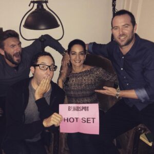 Archie Panjabi Instagram - Hot Set! Really hot.... @nbcblindspot @sullygram77 @pj_byrne @therunningactor