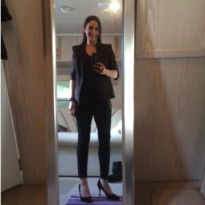 Archie Panjabi Instagram - For those of you who are worried about me ditching the heels 👠Don't be! I slip back into them in BBC drama #Shetland 😊😁