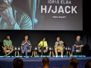 Archie Panjabi Instagram - #HIJACK premiering globally  on @appletv Wednesday 28 June
