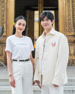 Areeya Pholphutrakul Instagram - #บวงสรวงปันหยีISeaYou ฝากภาพยนตร์เรื่องแรกของกิ่งด้วยนะคะ พฤษภาคมนี้เจอกันทุกโรงภาพยนตร์ 🫶🏻 #ปันหยีISeaYou #PanyiISeayou