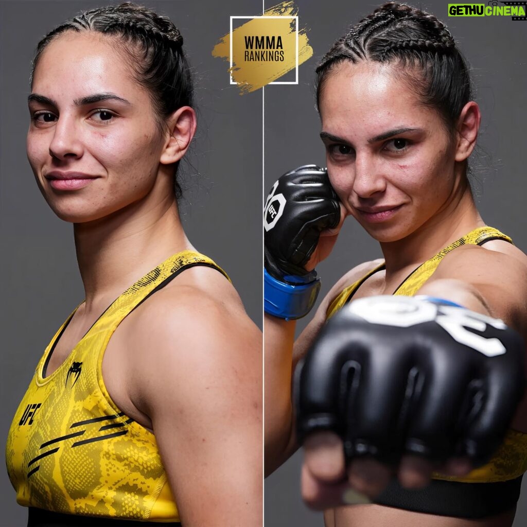 Ariane Lipski Instagram - 📸 The “Queen of Violence” 🇧🇷 Ariane Lipski in her #UFC296 post-fight victory shots. Still just 29, Lipski’s evolution is on full display, going 3-0 in 2023 and solidifying her status as a serious contender in the flyweight division. 👑🔥 #WMMA #UFC