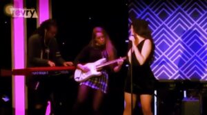Arianna Powell Instagram - Fun hits this weekend with @laurenjauregui for @girlcultfest @teenvogue and #trevorlive with @youngrocko_ @coolkidmy @themikemooreshow // @suhrcustom @earthquakerdev @strymonengineering @moody_leather @keeleyelectronics  #fifthharmony #laurenjauregui #expectations #suhr #earthquakerdevices #keeleyelectronics #strymonengineering