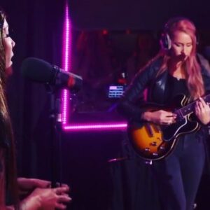 Arianna Powell Instagram - Back home after some incredibly cool shows in London with @iamhalsey.. playing a stripped #nightmare in the Live Lounge at BBC Radio 1, a set at the Capitol Summertime Ball at Wembley Stadium and another dope underplay at the Electric Ballroom. Hell of a time 🤘🏼✨✨ w/ @neuromante__ and @whitenoise1000 Thank you sm @kemperprofiler @gibsoncustom @thebeehive_la @earthquakerdev @strymonengineering @keeleyelectronics #kemper #gibson #strymonengineering #earthquakerdevices #keeley #bbcradio1 #livelounge #wembley #capitolsummertimeball #halsey #fuckyourstraightpride