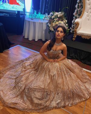 Ariel Yasmine Instagram - Thanks to @hallmarkchannel I got the quinceañera of my dreams 💫