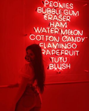 Ariel Yasmine Instagram - I went to @colorfactoryco and my homework is due today.... priorities. Imma still get my A  tho ttyl ❤️🧡💛💚💙💜