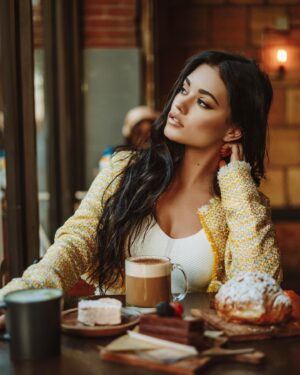 Ariel Yasmine Instagram - I’ve always been a bit of a daydreamer. However I don’t say the word “dream” and instead I say words like “ideas” or “goals”. It’s a waste of time to think of something and not act on it. I’ve always worked on what I want and I’ve never been afraid to take risks. Even when people put me down repeatedly, I didn’t listen and kept going. Often times people are too blinded by their own ego to see other’s drive. Don’t be scared of your own potential, never tell yourself that you can’t. People don’t want you to succeed on something that they have only been dreaming about. 🤍  PC: @estuardguinea Jacket: @revolve  #revolveme