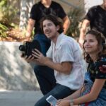 Ariel Mortman Instagram - #BTS shots from our latest short film, “Ghosted”. Directed & written by @morgangruer, starred & produced by moi 👻🎥🌟 #comingsoon