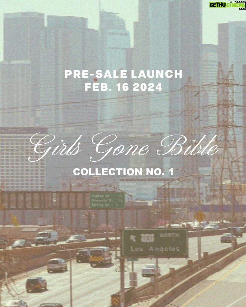 Arielle Reitsma Instagram - GIRLS GONE BIBLE - COLLECTION NO. 1 our first official GGB collection is LIVE —available for presale until Sunday at 11:59 PST ggbmerch.com / link in bio we’re so excited. love you guys so much😭♡