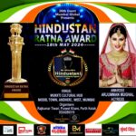 Arjumman Mughal Instagram - 20th Event Mumbai Global presents, Hindustan Ratna Award 18 May 2024 Mumbai, Awardee Arjumman Mughal Actress