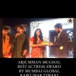Arjumman Mughal Instagram - #HINDISTANRATANAWARDS2024 #mumbaiglobal #rajkumartiwari #snehaullal #arjummanmughal