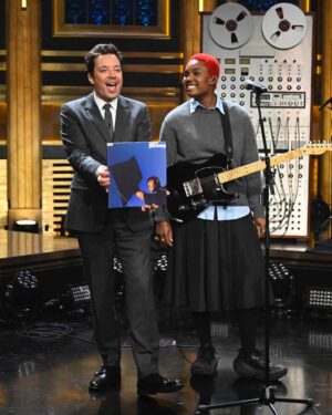 Arlo Parks Instagram - @fallontonight!! 🪽🪽