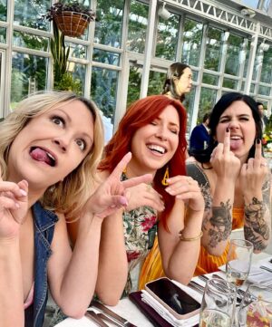 Arryn Zech Instagram - Love Magic Weekend

Was a bridesmaid for one of my most favorite persons wedding.

I cannot begin to tell you how beautiful the day was. Tanya did an INCREDIBLE job putting together such a magical day, everything perfect and pretty down to the last detail. Thank you, Abby, for having me be there with y’all on your special day and also giving me an excuse to show off this tropical fanciful dress I’d have never worn otherwise 🧡 And even though she took my bouquet to use in the flower toss, I caught it, so… I win. 

Here’s to your love and to many more years of bringing home critters and bugs💛🦆🦩🩷