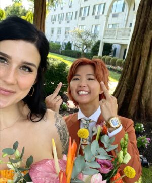 Arryn Zech Instagram - Love Magic Weekend

Was a bridesmaid for one of my most favorite persons wedding.

I cannot begin to tell you how beautiful the day was. Tanya did an INCREDIBLE job putting together such a magical day, everything perfect and pretty down to the last detail. Thank you, Abby, for having me be there with y’all on your special day and also giving me an excuse to show off this tropical fanciful dress I’d have never worn otherwise 🧡 And even though she took my bouquet to use in the flower toss, I caught it, so… I win. 

Here’s to your love and to many more years of bringing home critters and bugs💛🦆🦩🩷