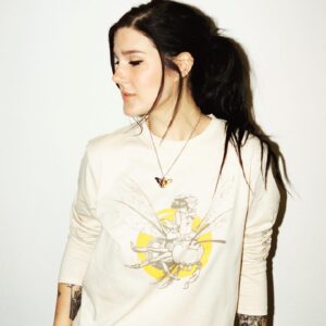 Arryn Zech Instagram - Hear the buzz?? 🐝 #Bumbleby merch now available in @theroosterteethstore!