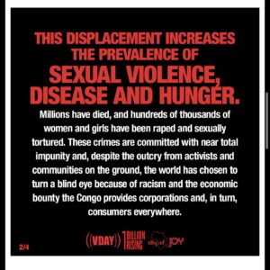 Arsema Thomas Instagram - Viewed simply as pawns in this proxy war, the women of Congo have been one the true pressure points in this conflict. Since 1996, sexual and gender violence in the Eastern DRC has been used to torture and humiliate women and girls and destroy families. Advocates on the ground estimate that over half a million women and girls have been raped since the conflict began. At the intersection of race, colonialism, and gender inequity, the Congolese women lose their humanity in the eyes of the public. And for what? For the coltan in our phones, for the oil in Virunga, for the power of land. (Mind you, DRC was the only former colony that was fully privatized by Léopold…) Please watch City of Joy and donate to this sanctuary in Bukavu in Eastern Congo (link in bio). 
#silentgenocide #vday #cityofjoycongo