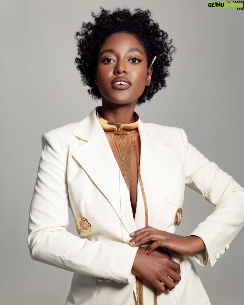Arsema Thomas Instagram - Meet our bold and beautiful cover queen @arsemathomas for our Rebel Beauty issue in partnership with our girl's over at @sheamoisture and @beautycon @arsemathomas the breakout star of Queen Charlotte: A Bridgerton Story is the one to watch Being of Nigerian and Ethiopian descent, what are your favorite things about the culture of those countries? Wow what a question. I wouldn’t consider myself being of descent from these two countries, it feels so distant and they live quite close to my heart. I used to drive through Lagos with my family when we were living in Benin, and there was just this unison heartbeat throughout the city, like it was a throbbing wound. It felt exciting and electric. You feel it in the music and you can taste it in the food, this rush. I don’t know how to explain it, but that is one of my favorite parts of existing in Nigeria (because that is how I would describe it). That, and Naija slang, it is unparalleled and melodic. Whenever I read or hear Pidgin I feel that same heartbeat. It is also slowly making its way into international vernacular, something both thrilling and frightening. The history of Ethiopia for me is just mesmerizing, how in depth and far back it goes, the traditions and rituals and the meaning infused into everything makes living this value-laden experience. The food is magical and the jazz is unmatched. But the coffee and the ceremony around it is my favorite, partly because of the nostalgia of being in Addis at home and smelling the beans roasting in the living room. One of those olfactory memories that is logged in my brain forever. Team Photography @bonnienichoalds Styling @cara_gordon Makeup @kymberberry Hair @alexander_armand Editor-in-chief @princechenoastudio Art Director /Cover @editsbyperry