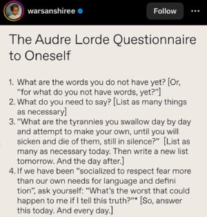 Arsema Thomas Instagram - All I see is pain.
First image shows instructions for how to clean seawater via @mariambarghouti