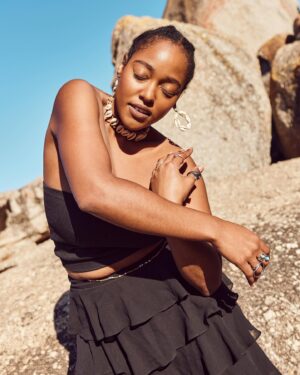 Arsema Thomas Instagram - Arséma Thomas, you’re a gem 🤍

photographed by me