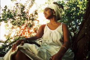 Arsema Thomas Instagram - Trying to run back to seemingly simpler times, when discomfort came from the rough bark of trees and not from this existence. Signing off for the year. Thank you @siya_xaba for one of the best shoots.