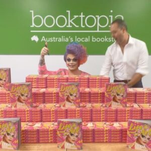 Art Simone Instagram - My debut book: LIFE IS ART is now shipping! 📖 
I popped into @booktopiabooks HQ and signed a bunch of copies for you all - everyone who preordered will receive one, plus I did some extras for those that order now 😍 available exclusively on @booktopiabooks