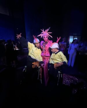 Art Simone Instagram - BOWERY BALL ‘24 X @ngvmelbourne

👔 - @pashion_couture 
💇‍♀️ - @tamedbytrentashley 
🕶️ - @myheadsajungle