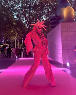 Art Simone Instagram - BOWERY BALL ‘24 X @ngvmelbourne

👔 - @pashion_couture 
💇‍♀️ - @tamedbytrentashley 
🕶️ - @myheadsajungle