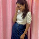 Arunima Sudhakar Instagram – Cute outfit from @fashionn__library