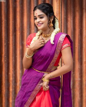 Arunima Sudhakar Instagram - Clear mind happy heart ❤️‍🔥🕊️

Outfit @shansika1 
Pc @picsinnphotography 
MUA @jv__artistry