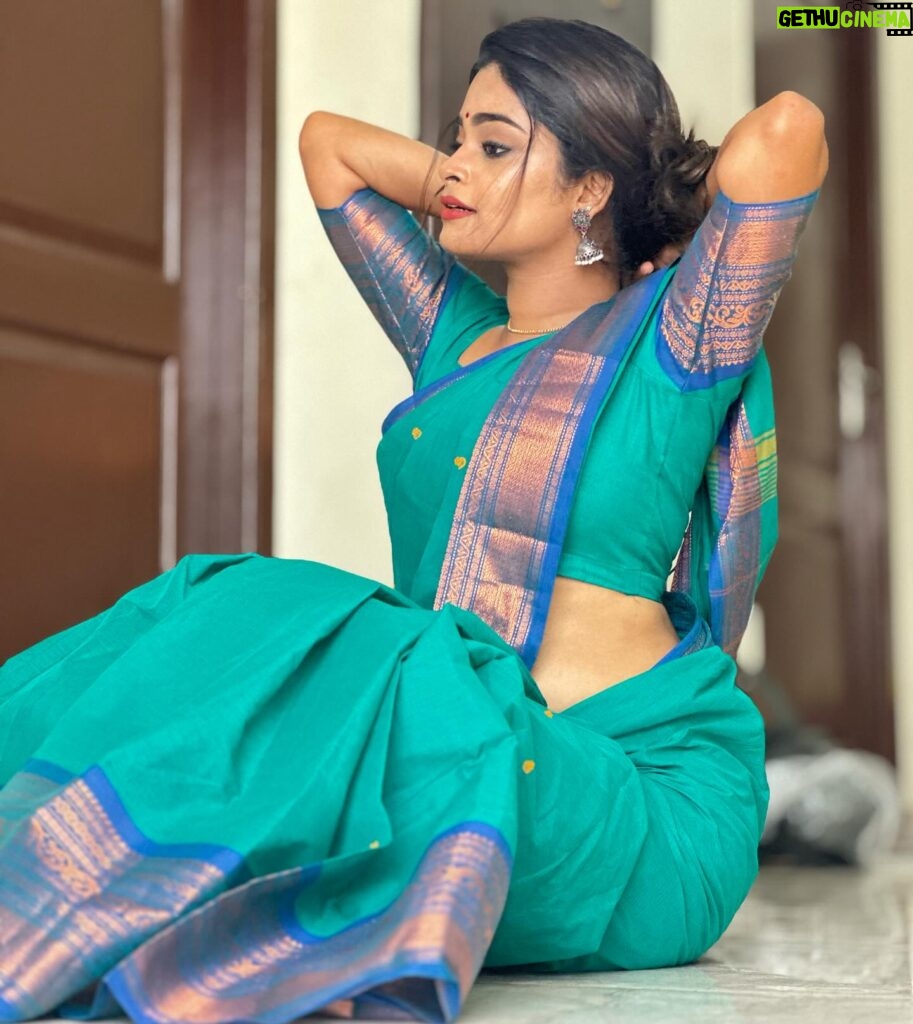 Arunima Sudhakar Instagram - Saree from @shansika1