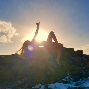 Ashley Hobbs Instagram - Missing the sun and all the adventures
.
Photos taken by @hibeach
.
#flashbackfriday
#bikini
#hawaii 
#model
#ciroc