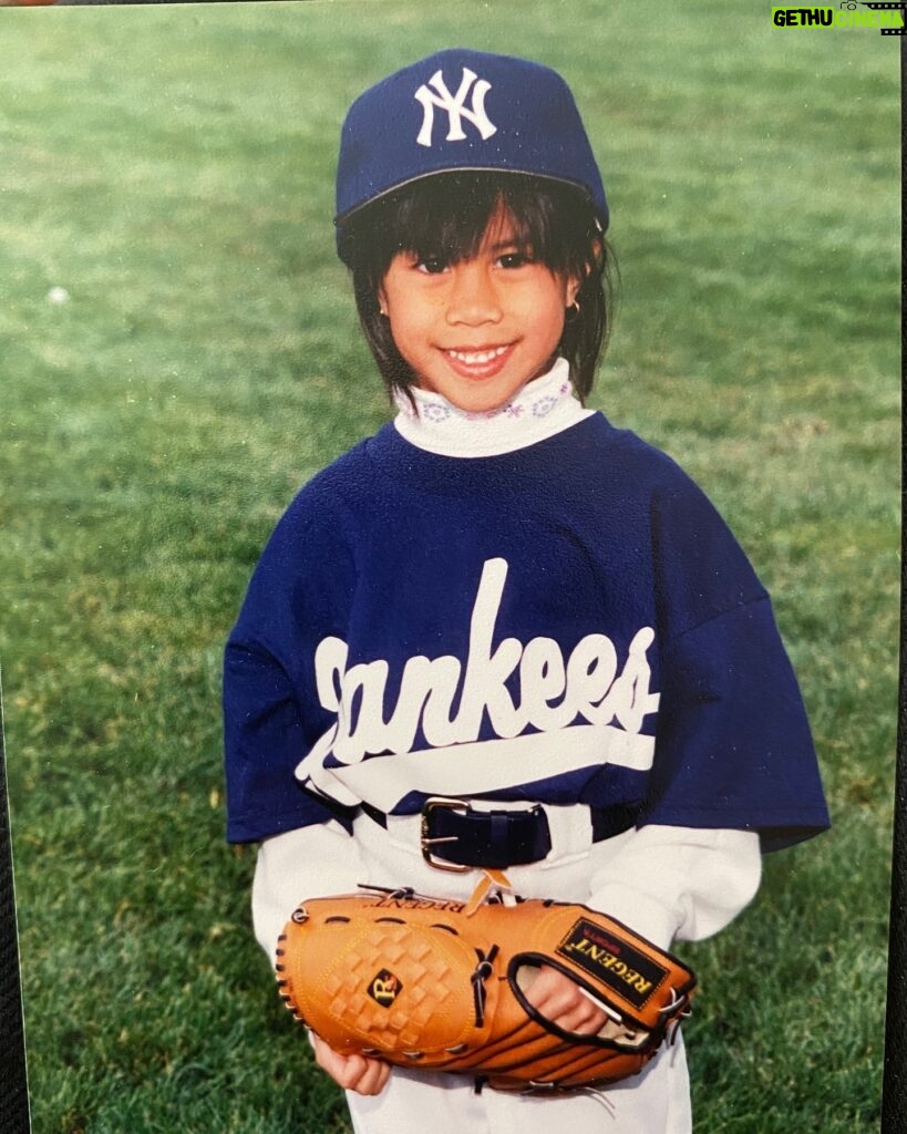 Ashley Argota Instagram - happy opening day ⚾️ maybe some part of me always knew i’d grow up and get married to someone named after a new york yankee 💙🤍