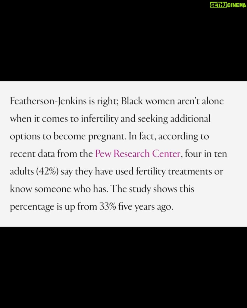 Ashley Blaine Featherson Instagram - Thank You @essence x @dominiquebfluker For Allowing Me To Share More Of My Journey💜 Full Article In Bio✨ #ivf #ivfjourney #ivfsuccess #ivfwarrior #ivfpregnancy #infertility #pregnancy