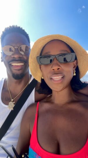 Ashley Blaine Featherson Instagram - Even though we know someday you’re gonna shine on your own, we’ll be your projectors. Born to be your protectors💕✨

#pregnancy #pregnancyannouncement #ivfjourney #ivfsuccess