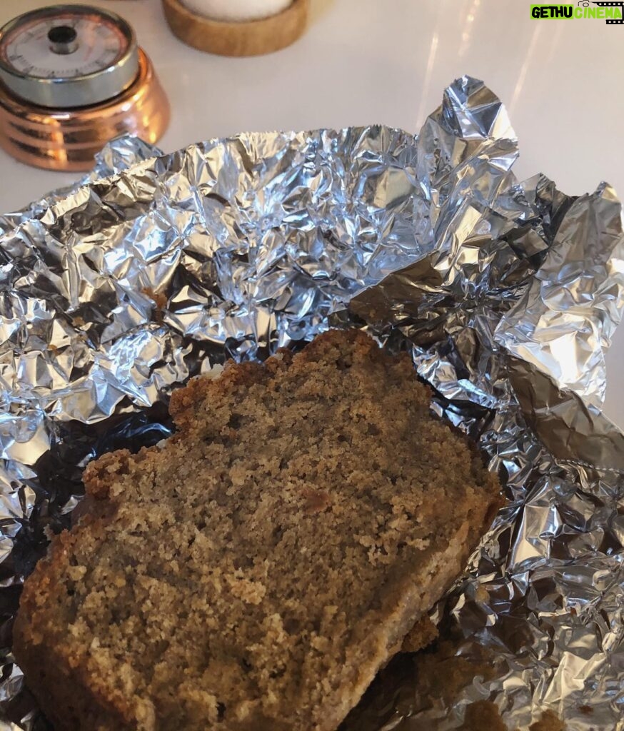 Ashley Cook Instagram - if anything at all feels important to me it is something like this— a small piece of homemade bread shared in a simple piece of foil. small and simple, but not really small or simple. these are the big things. more of this, more of this.